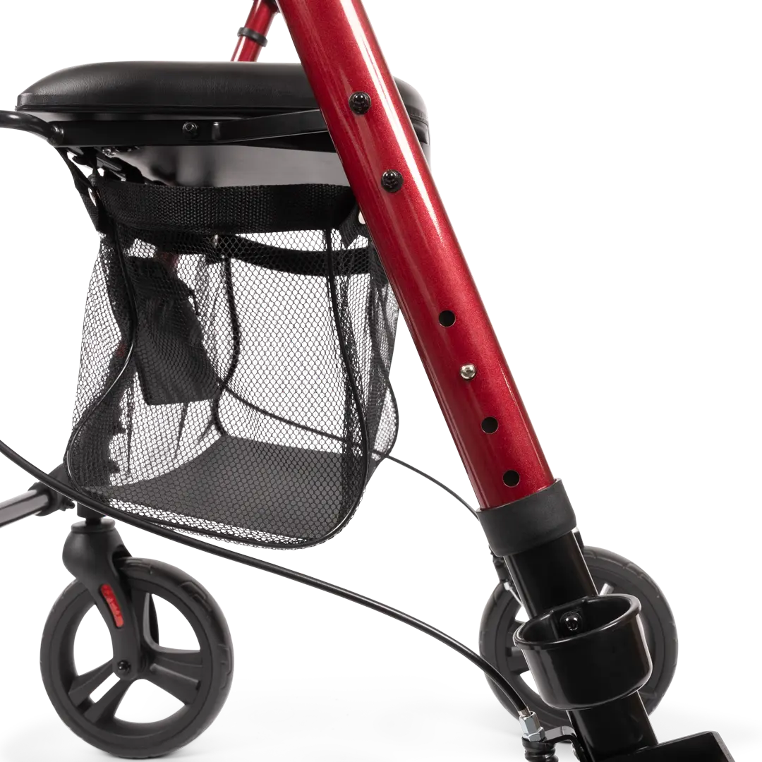 Parvum Rollator Walker Nova (Red)