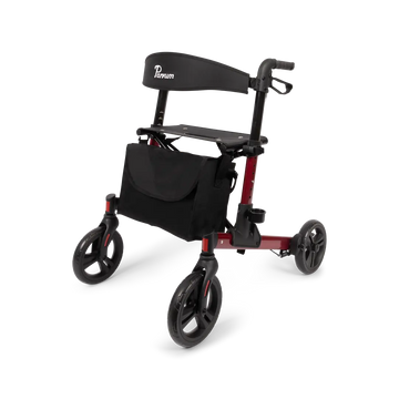 Parvum Rollator Walker Riva (Red)