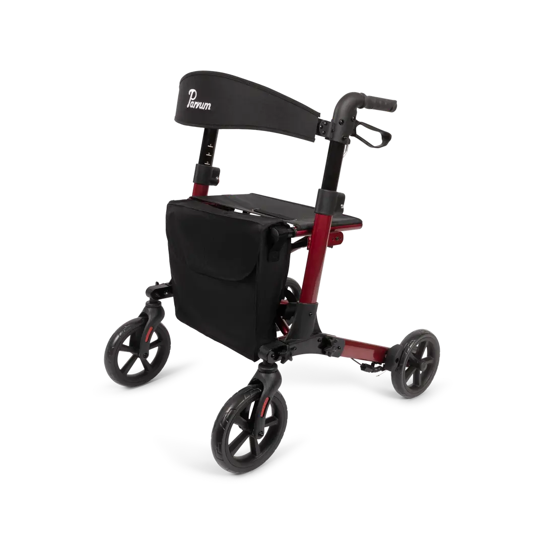 Parvum Rollator Walker Brava (Ruby Red)