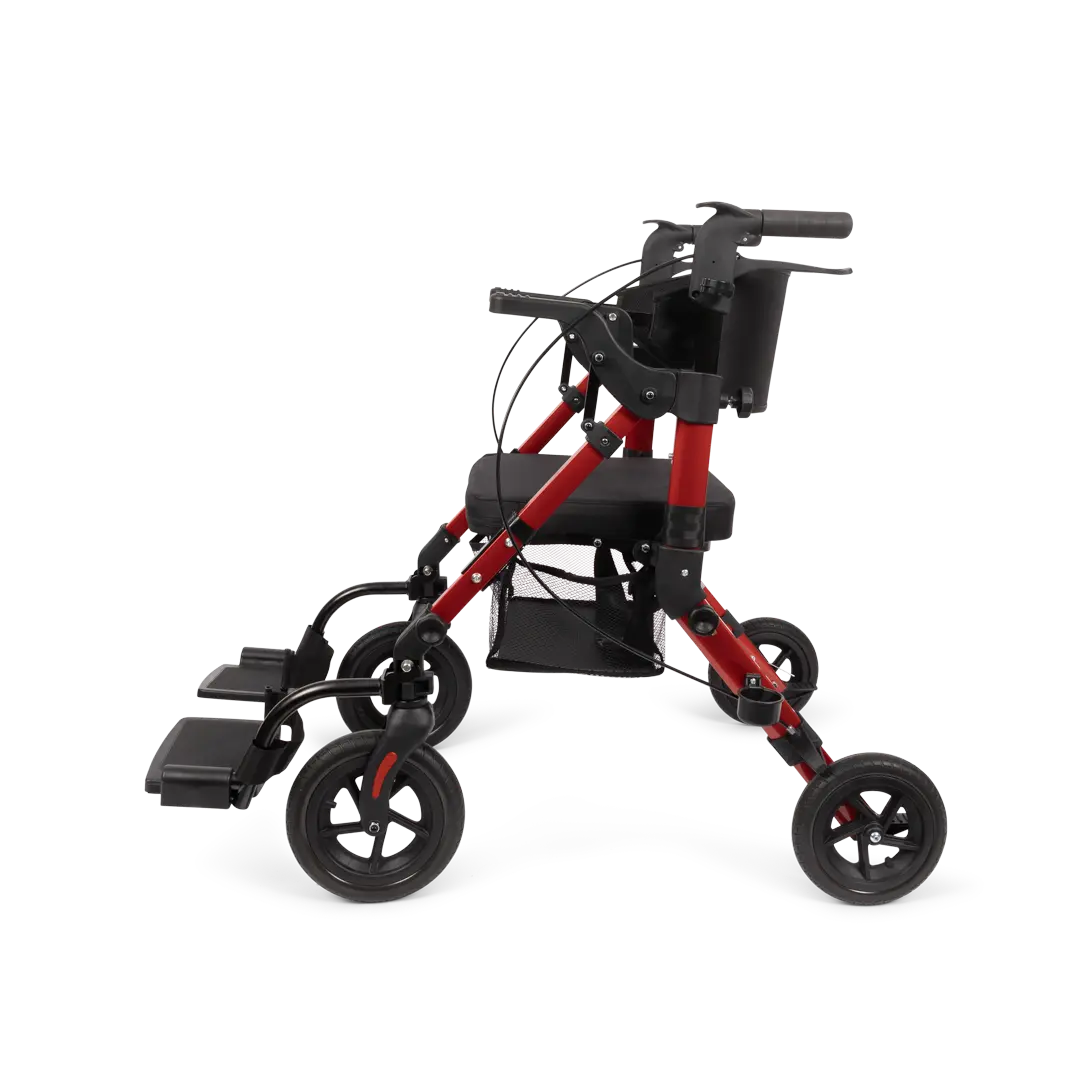 Parvum Rollator Walker Combi (Red)