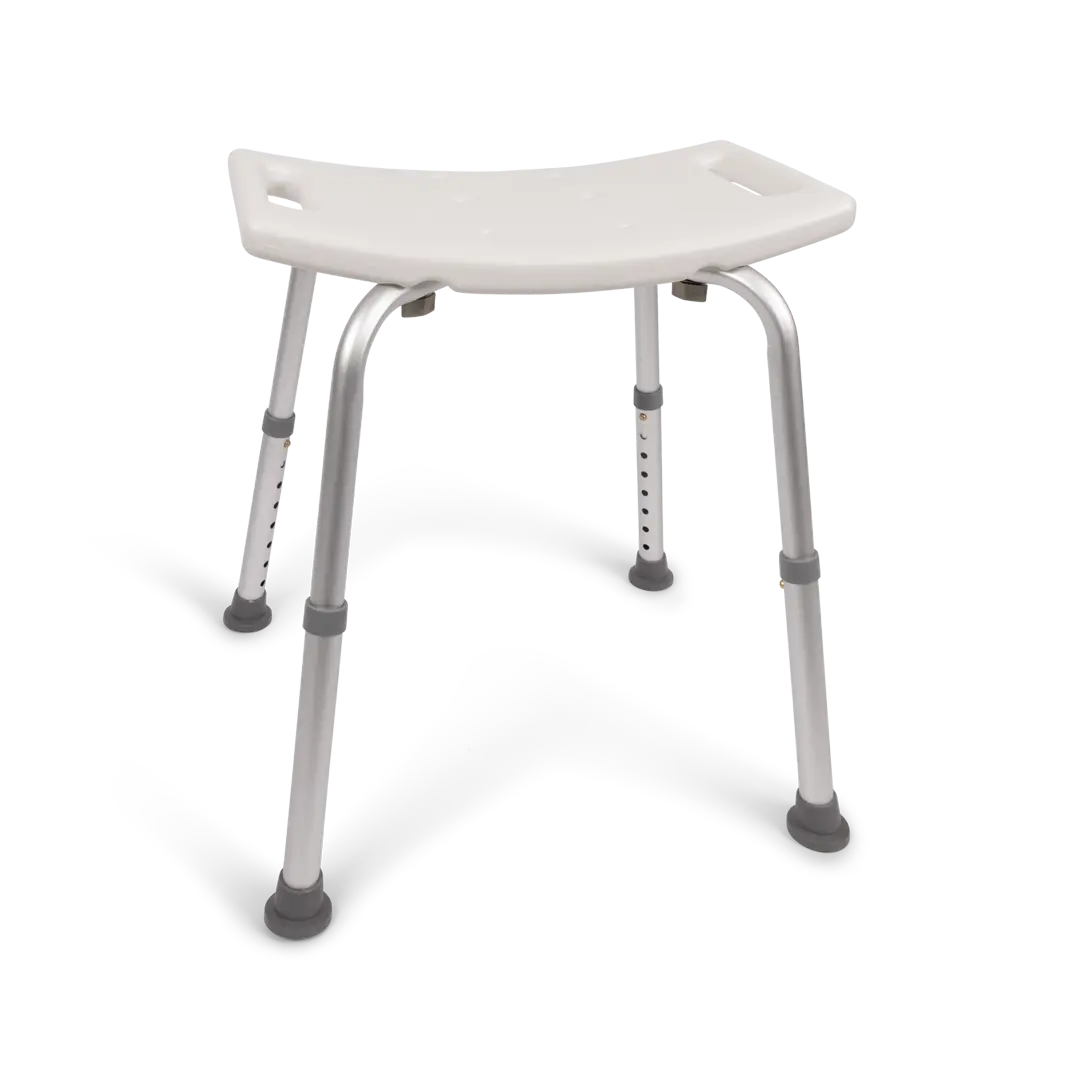 Parvum Shower Stool Splash (White)